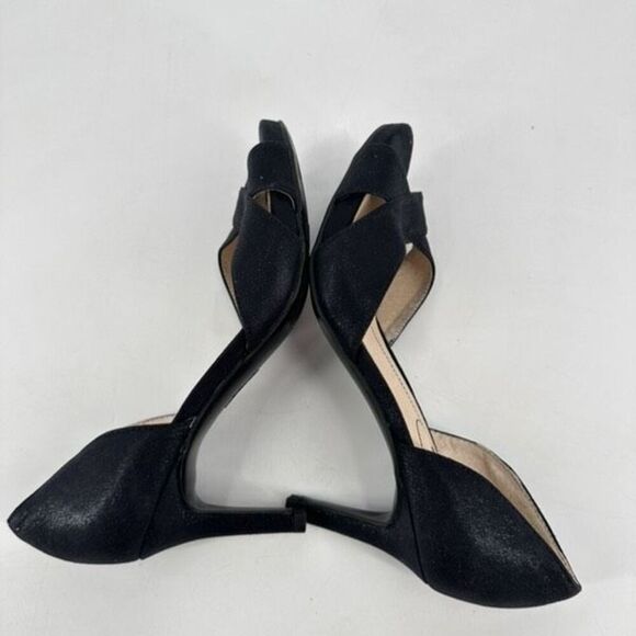 LifeStride Women's Black Peep Toe Mykonos D’orsay Sandal Heels Size 7.5 - Picture 8 of 15